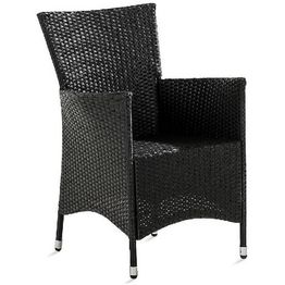 Nojatuoli Thor polyrottinki musta