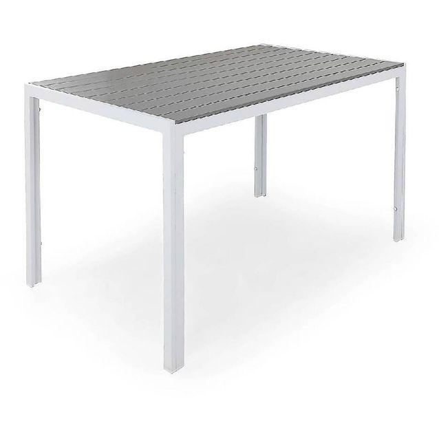 Ruokapöytä Tunis 150cm 4-istuttava harmaa