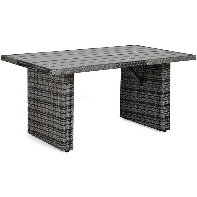 Ruokapöytä James 145cm 4-istuttava harmaa