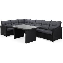 Oleskeluryhmä James 7-istuttava musta