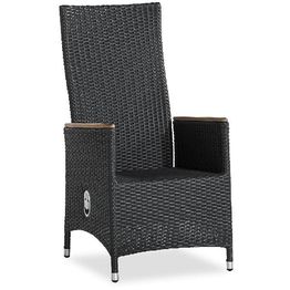 Nojatuoli Jenny Lyx säädettävä musta