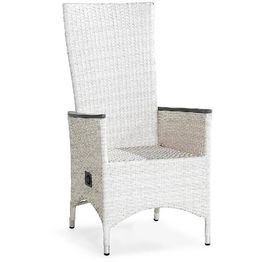 Nojatuoli Jenny Lyx säädettävä valkoinen