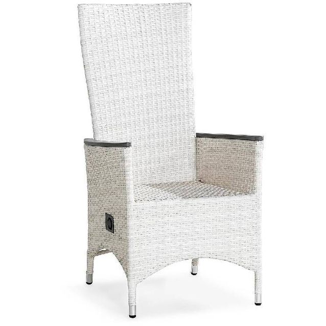 Nojatuoli Jenny Lyx säädettävä valkoinen