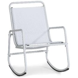 Keinutuoli Cannes valkoinen