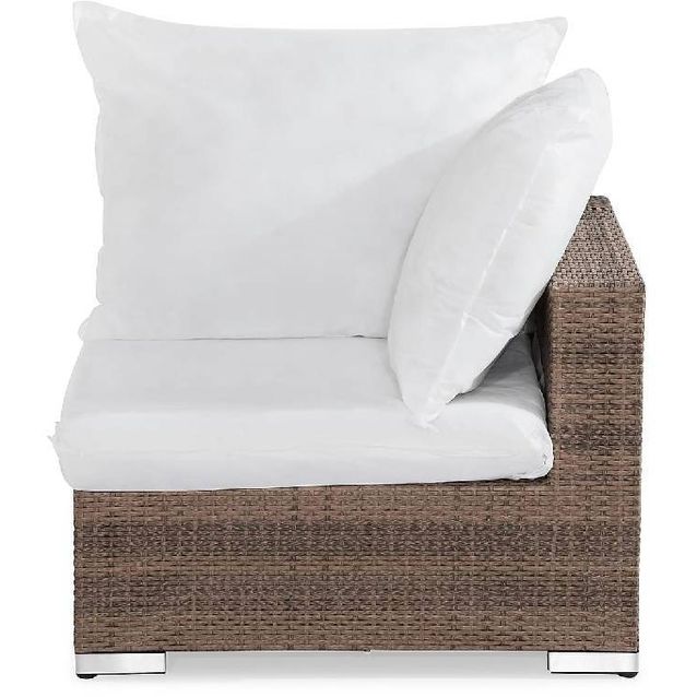 Sisätyynysetti Bahamas Kulmamoduuli valkoinen