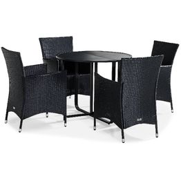 Parvekeryhmä Flippy 4 Thor nojatuolia musta