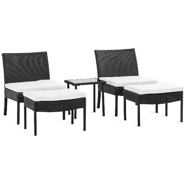 Oleskeluryhmä Thor 2-istuttava musta