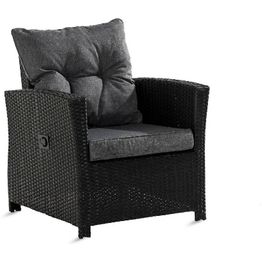 Mekanisminojatuoli James musta