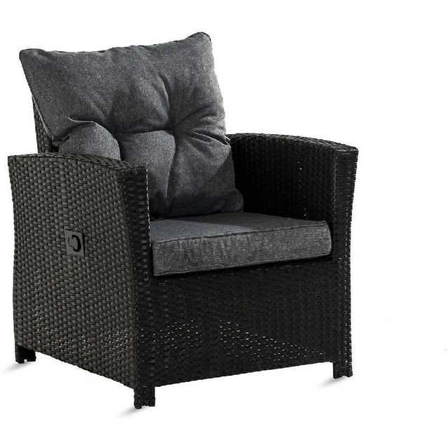 Mekanisminojatuoli James musta