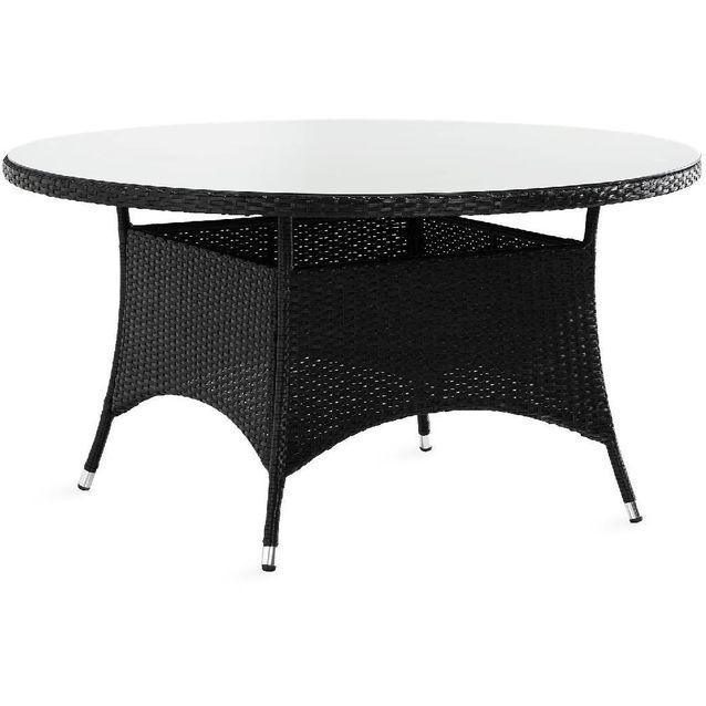 Ruokapöytä Thor Ø140cm 6-istuttava musta