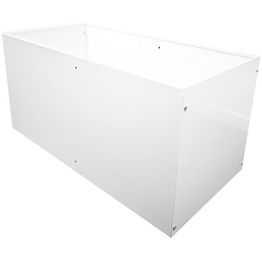 Istutuslaatikko Jabo Odla 800x400x400mm p=1.5mm valkoinen