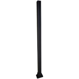 Aitatolppa Jabo design-aidalle 68x68x1700 mm musta