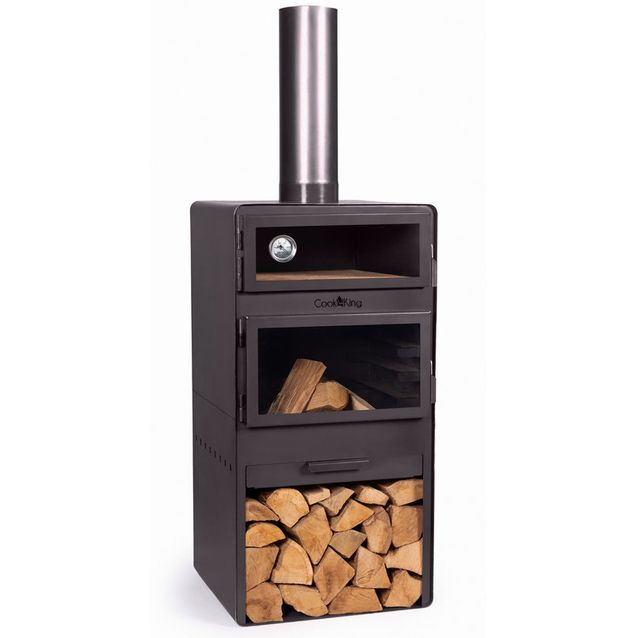 Pizzauuni Jabo Vento 50x43x150 cm
