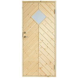 Varaston ovi Jabo 10° kalanruotopaneeli vasen 80x190cm 2-lasi