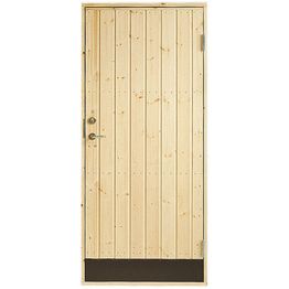 Varaston ovi Jabo 18° suora paneeli oikea 80x190cm