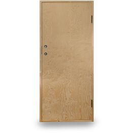 Kylmävaraston Jabo Ljusdal 100x210cm vasen, käsittelemätön sileä vaneri