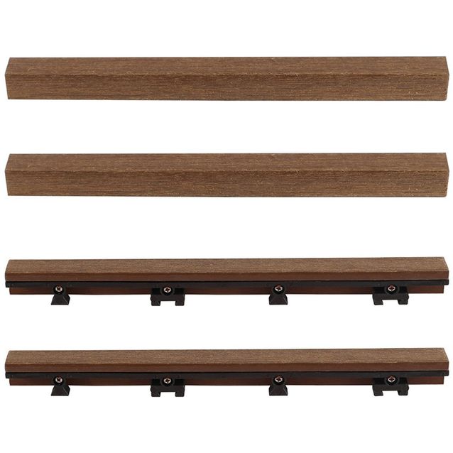 Kulmalista Jabo sisäkulma komposiittiterassilaudoitukselle 30x2.5cm 2kpl
