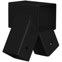 Kiinnikkeet keinutelineeseen Jabo musta 95x95mm