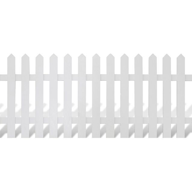 Aitaelementti Jabo Skagen 180x77cm valkoinen