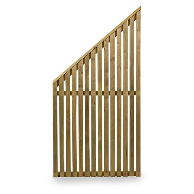 Aitaelementti Jabo Vertikal 3, 81.5x159(89)cm painekyllästetty vasen