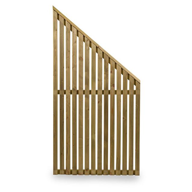 Aitaelementti Jabo Vertikal 4, 81.5x159(89)cm painekyllästetty oikea