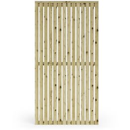 Aitaelementti Jabo Vertikal 6, 81.5x159cm painekyllästetty