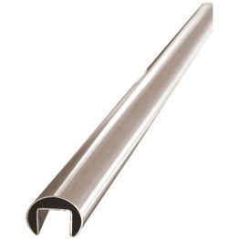 Käsijohde Jabo lasikaiteeseen Adam, 940mm harjattu teräs