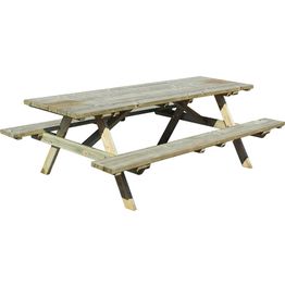 Piknikpöytä Jabo 240x156cm ruskea
