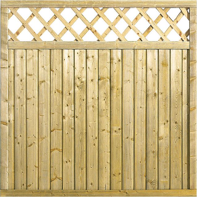 Aitaelementti Jabo Classic Syrén, 179x179cm painekyllästetty