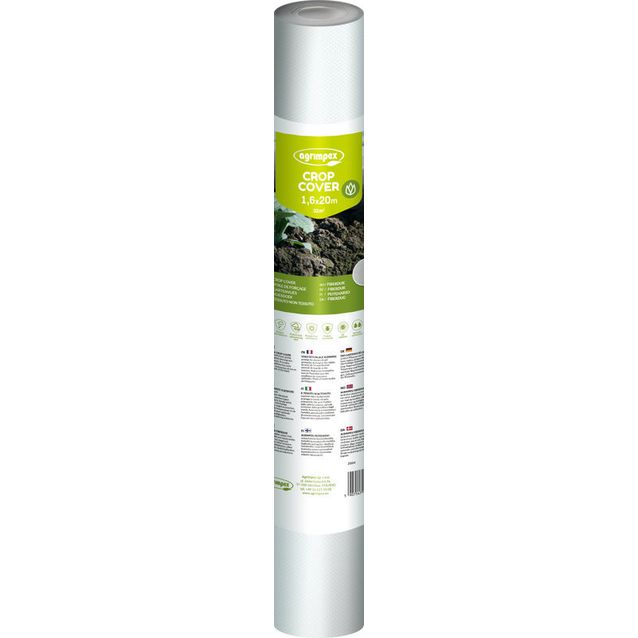 Kuitukangas Jabo Agrimpex 1.6x20m valkoinen (17g/m²)