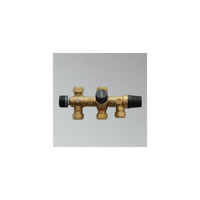 Varolaiteryhmä ja esisäätötermostaatti VLK-malleihin