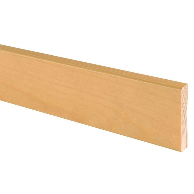 Peitelista JR-Wood sileä, 12x58x3300mm, mänty, tammi TM 1802