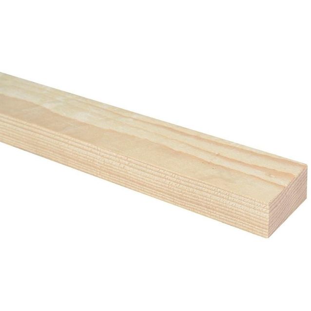 Vajaasärmäinen rima JR-Wood PL/VL, 22x50x4200mm, puuvalmis