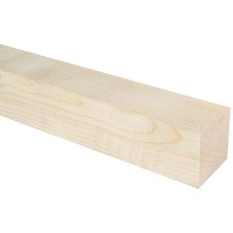 Mitallistettu puutavara JR-Wood, 48x48x4500mm, puuvalmis