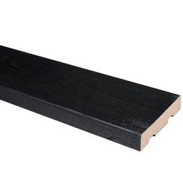 Ulkoverhouslauta JR-Wood, 21x95x5400mm, pintamaalattu, musta, RR33/RAL 9005