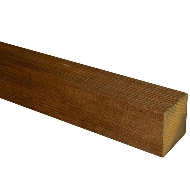 Kestopuu JR-Wood, 48x48x3600mm, NTR AB, ruskea