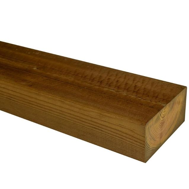 Kestopuu C24 JR-Wood, 48x98x4500mm, NTR A, ruskea