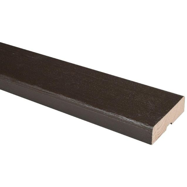 Ulkoverhouslauta JR-Wood, 21x70x4200mm, pintamaalattu, ruskea, RR32