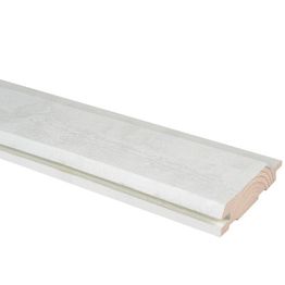 Ulkoverhouspaneeli JR-Wood UTV, 23x95x4200mm, pintamaalattu, valkoinen, päätypontattu