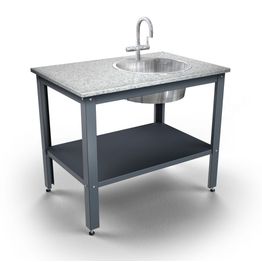 Pesuallastaso ulkotiloihin Jalotakka 80 x 90 x 60 cm