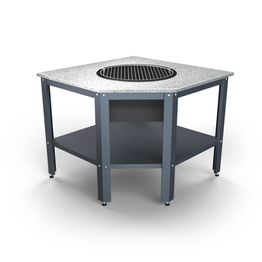 Työtaso hiiligrillillä Jalotakka 80 x 90 x 90 cm