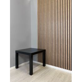 Rimapaneeli Järnvik Decoration Glorio 269 3D 12x122x2600 mm musta/tammi