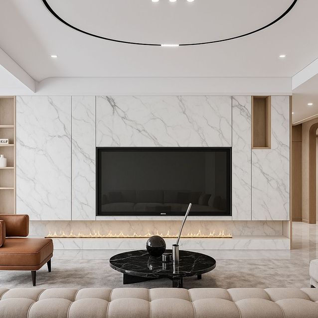 Sisustuslevy Järnvik Decoration Luoto PVC 3x1220x2440mm