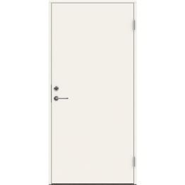 Ulko-ovi Swedoor Clever P-1200, 9-10x21, maalattu valkoinen NCS S 0502-Y, karmi 105mm