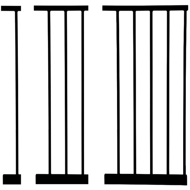 Jatkopala korkeaan lemmikkiporttiin Top Safe 21cm musta