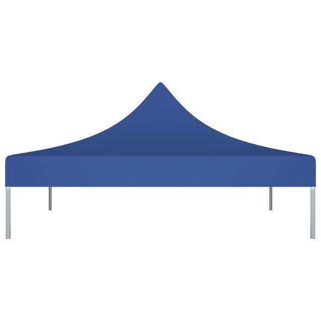 Juhlateltan katto 2x2 m sininen 270 g neliömetri