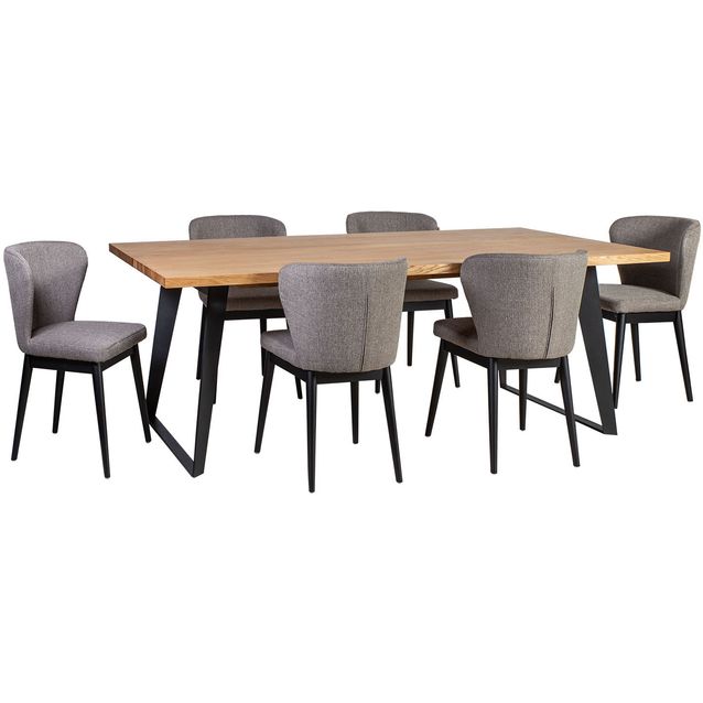 Dining set LISBON table and 6 chairs