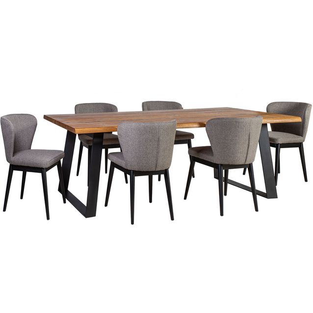 Dining set ROTTERDAM table and 6 chairs