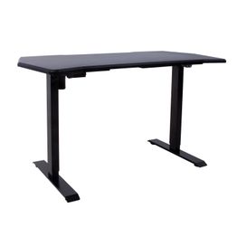 Sähkösäätöinen pelipöytä Home4You GAMER 140x70 musta
