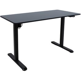 Työpöytä Home4You ERGO LIGHT 1 moottorilla 120x60xK73-118 cm, musta
